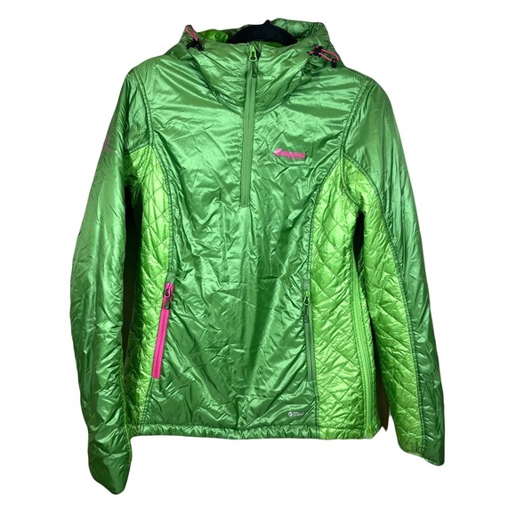 Bergans of Norway 3961 Cecilie Light Insulated Anarak Coat Green Womens Medium - Picture 1 of 12